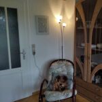 Neue Stehlampe im Wohnzimmer