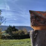 Zaunkönig wird geschnitzt